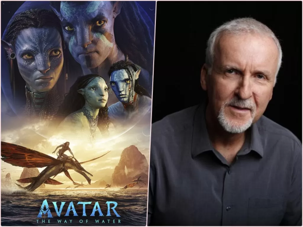 Avatars 2; The Way of Water disutrdarai oleh James Cameron. (Imdb, REUTERS/Lucy Nicholson).