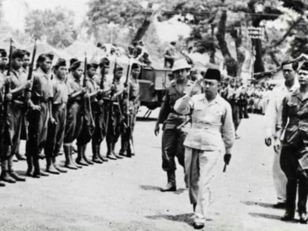 Ilustrasi pejuang Indonesia di Hari pahlawan (gurupendidikan.co.id))