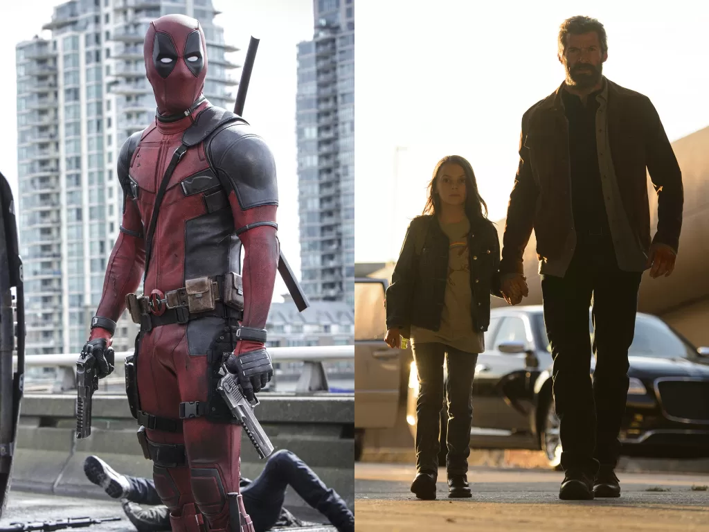 Deadpool (2016) dan Wolverine di film Logan (2017). (Imdb)