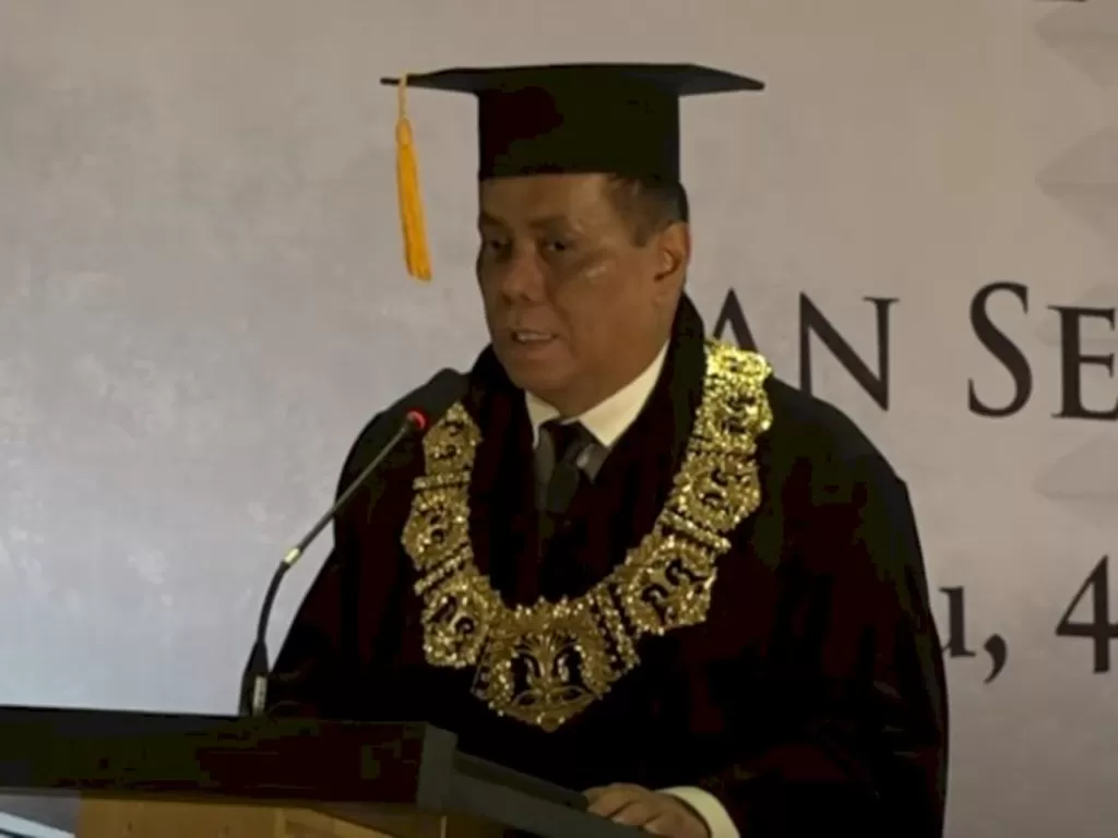 Rektor Universitas Indonesia Ari Kuncoro. (Antara)