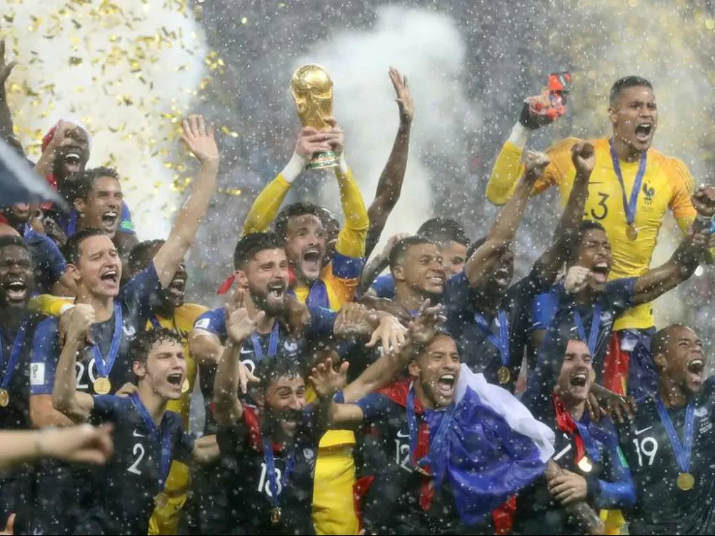 Timnas Prancis Juara Piala Dunia 2018 (REUTERS/Carl Recine) 