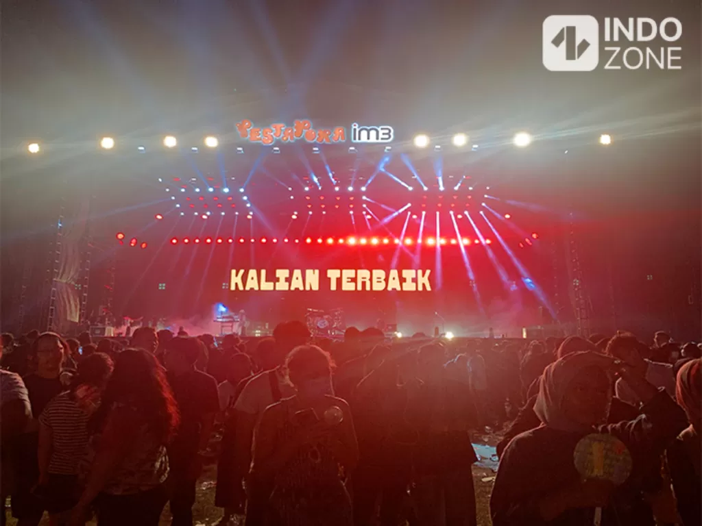 Suasana festival musik Pestapora 2022 di JIEXPO Kemayoran, Jakarta (INDOZONE/Nanda Lubis)