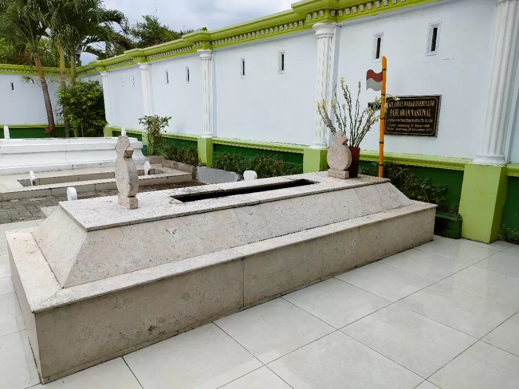 Makam Mbah Wahab, salah satu tokoh penting di Jombang (Z Creators/Hasan Syamsuri)