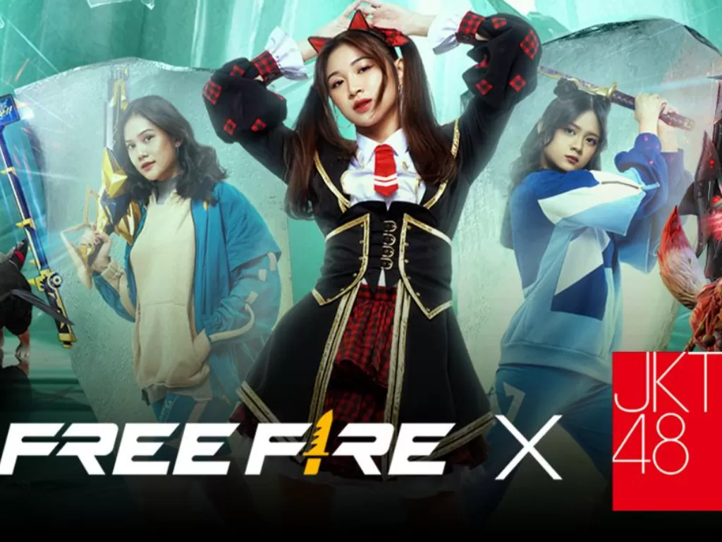 Free Fire x JKT 48. (Dok. Garena)