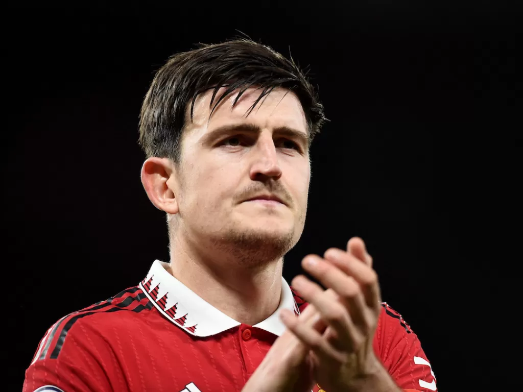 Kapten Manchester United, Harry Maguire (REUTERS/Peter Powell)