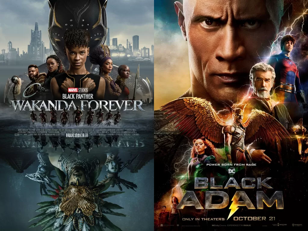 Black Panther: Wakanda Forever dan Black Adam. (Imdb)