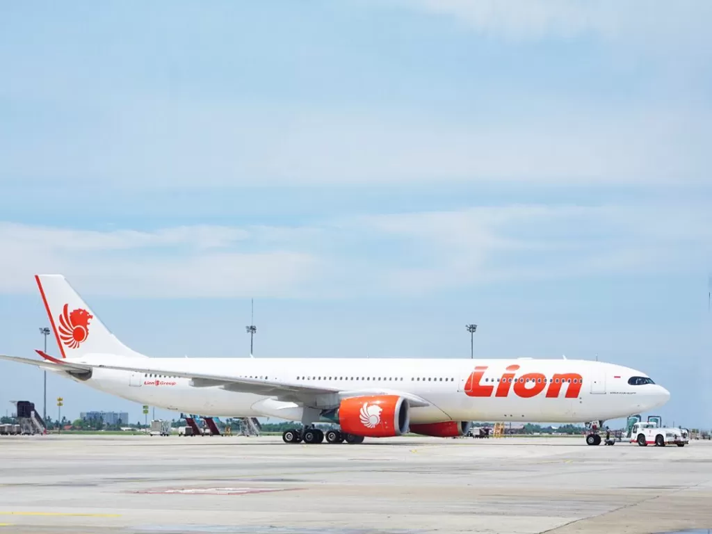 Pesawat maskapai Lion Air. (Instagram/@lionairgroup)