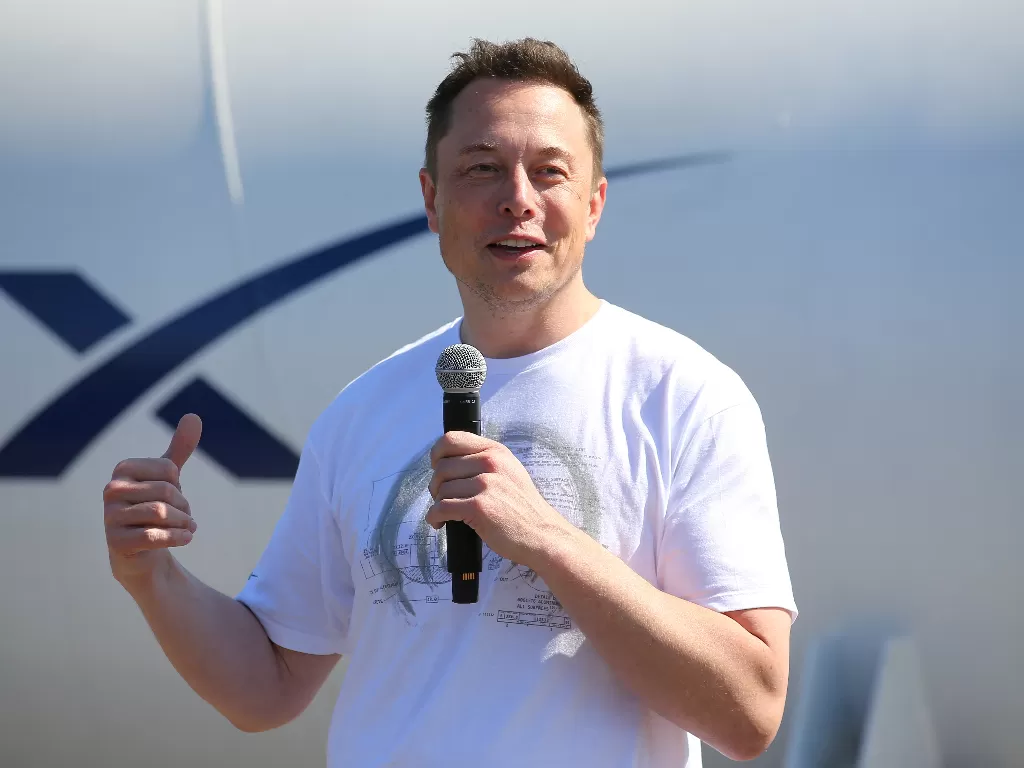 CEO Tesla dan SpaceX, Elon Musk. (REUTERS/Mike Blake)