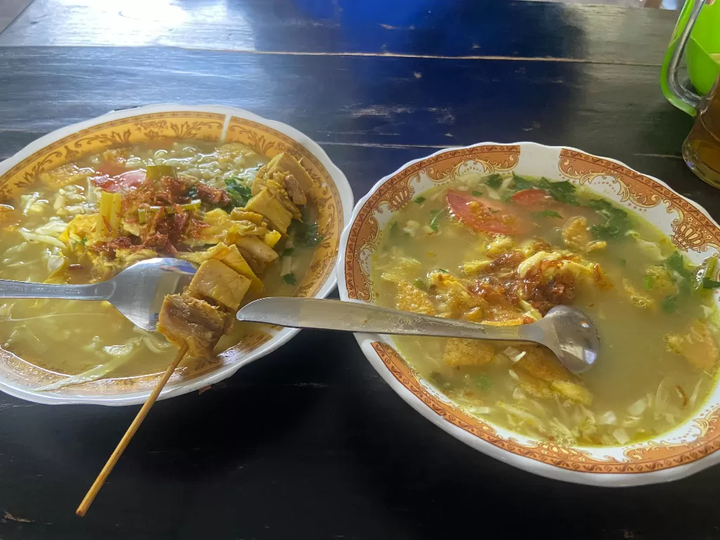 Soto Borang, kuliner khas Ponorogo. (Z Creators/Pramita Kusumaningrum)