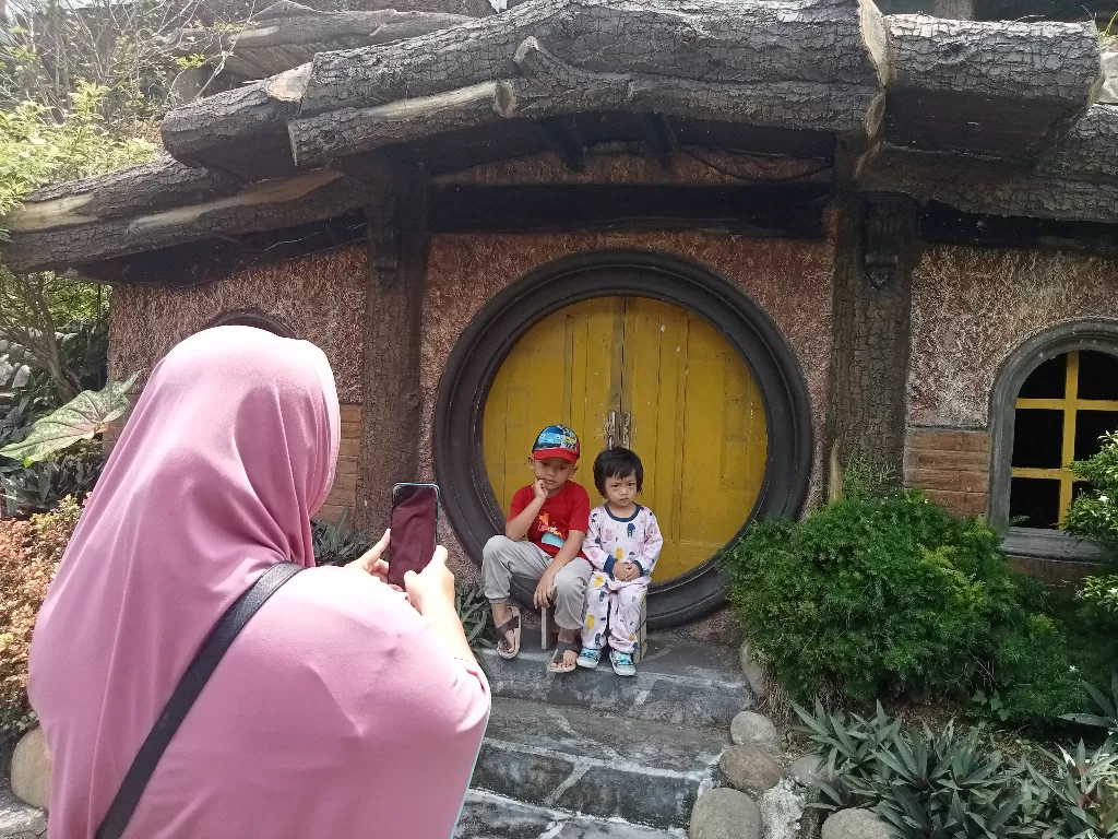 Rumah hobbit di Tulungagung. (Z Creator/Firmanto Imansyah)