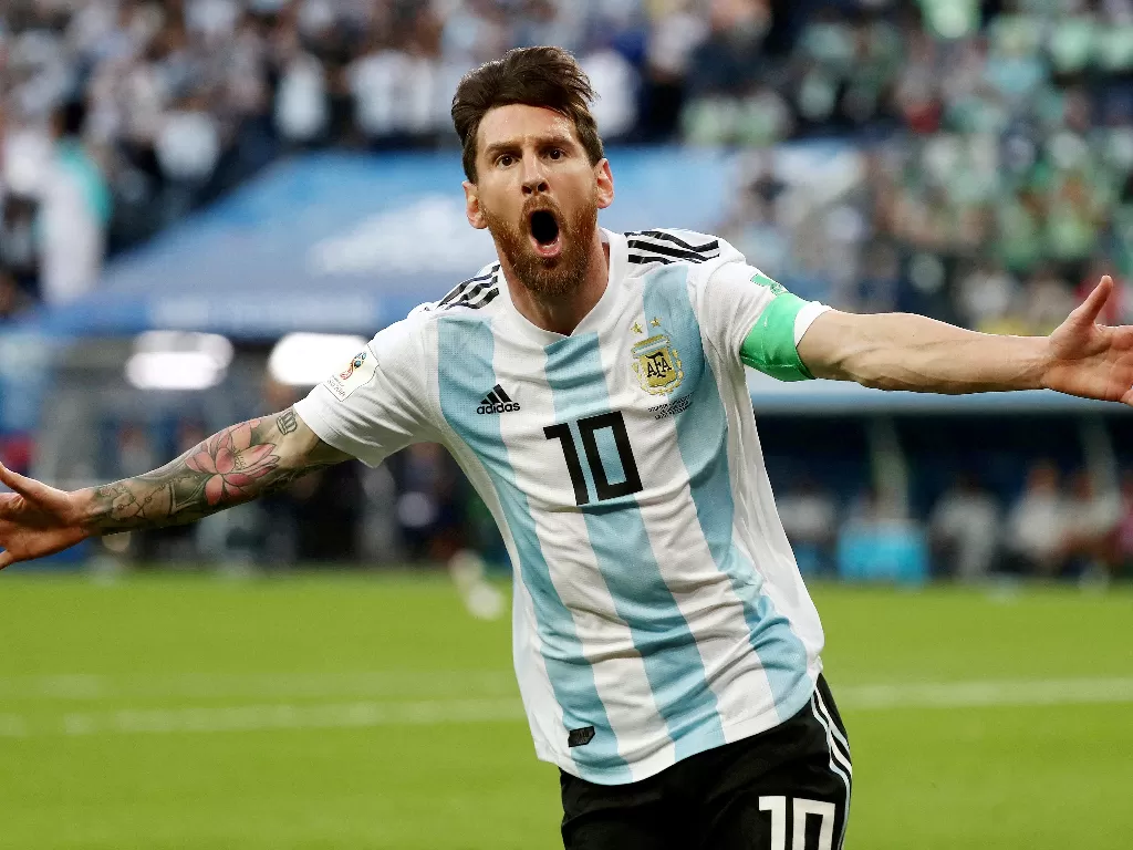 Argentina diprediksi juara Piala Dunia 2022. (REUTERS/Sergio Perez)