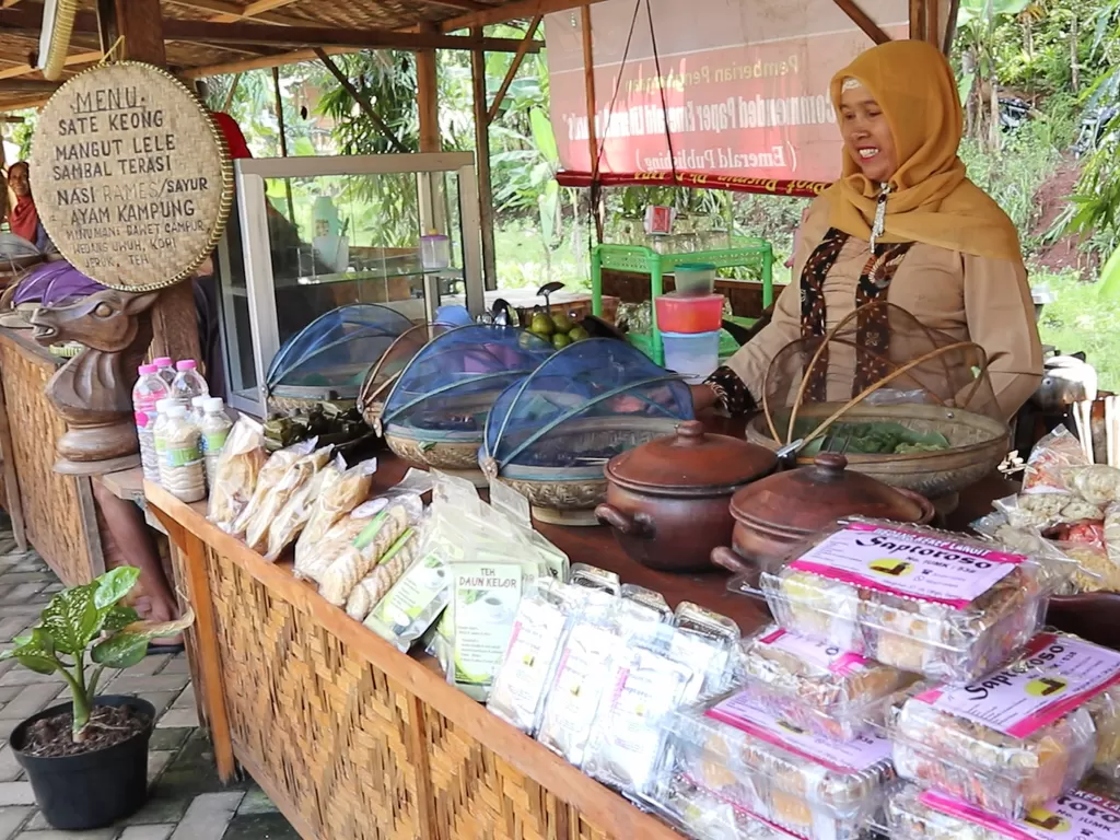 Pasar Kaki Langit, Bantul, Yogyakarta. (Z Creators/Arnie Simanjuntak)