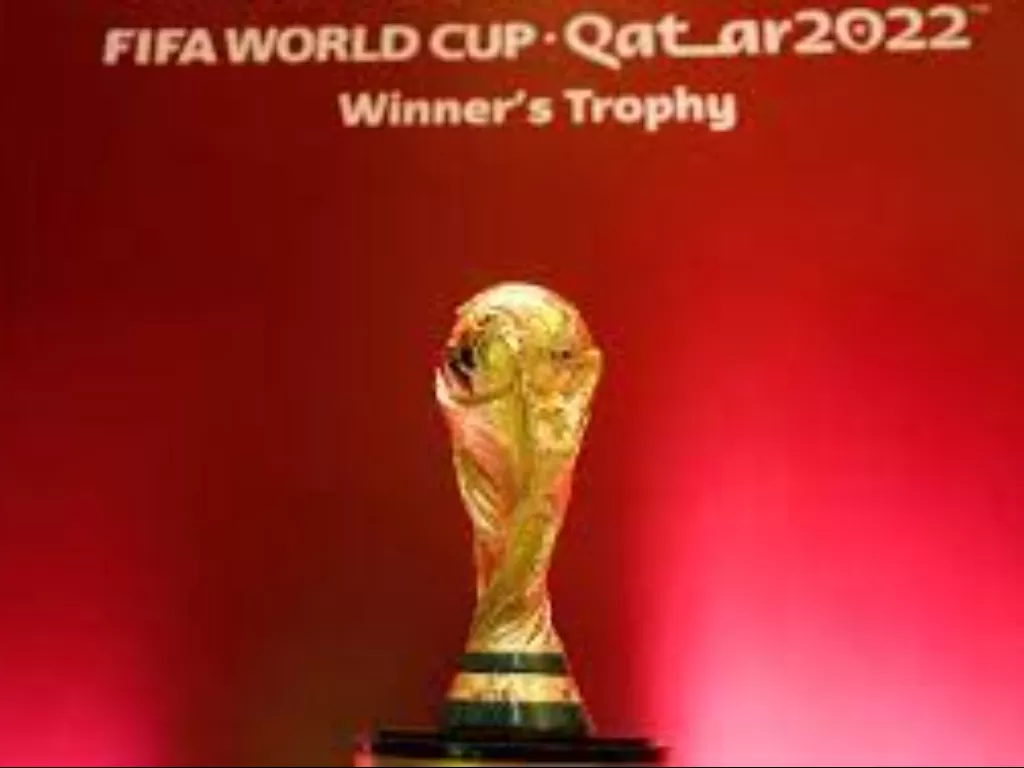 Trofi Piala Dunia Qatar 2022. (reuters.com)