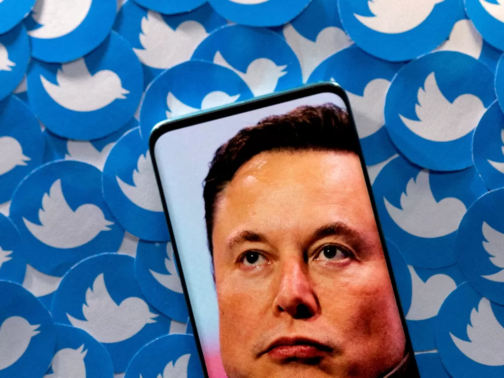 Elon Musk bakal lepas jabatan CEO Twitter. (REUTERS/Dado Ruvic)