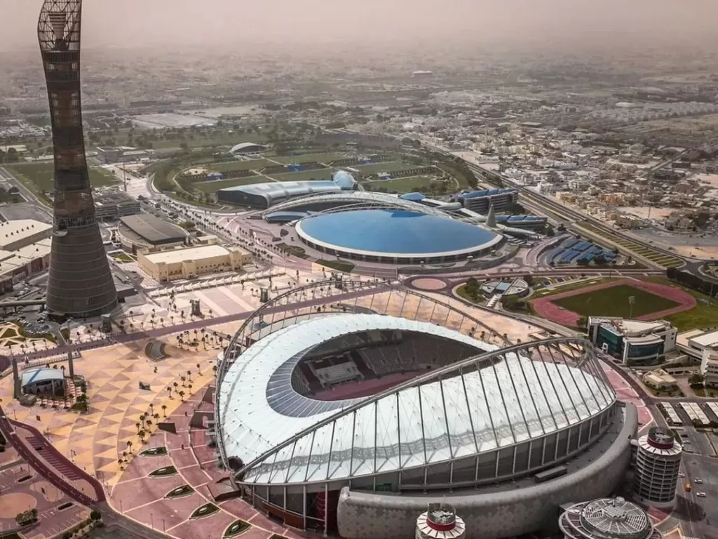 Kota di Qatar. (Instagram/@stadion super)