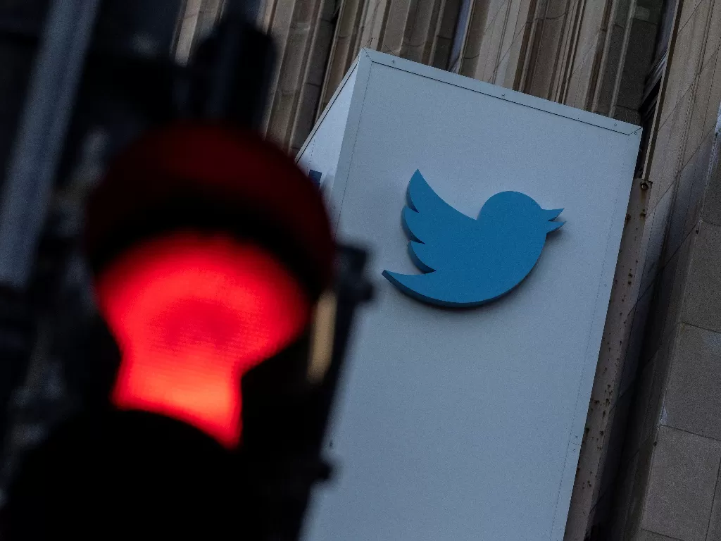 Kantor Twitter tutup sampai Senin. (REUTERS/Carlos Barria)