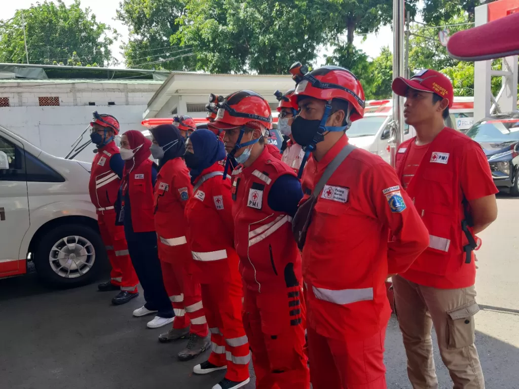 PMI DKI Jakarta kirim bantuan dan relawan ke Cianjur pasca gempa. (Dok. PMI DKI Jakarta)