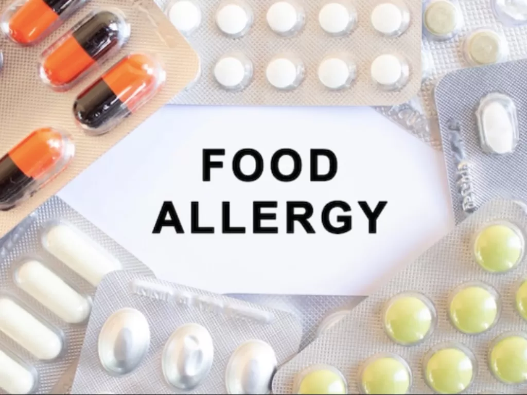 Ilustrasi obat alergi makanan. (Freepik)