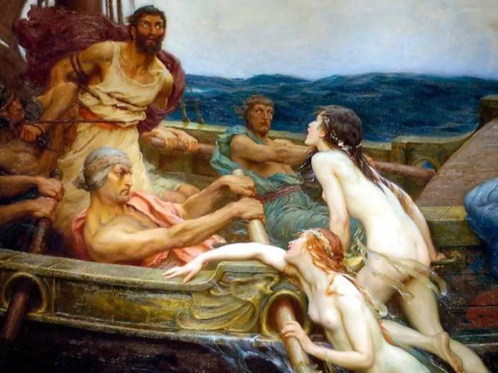 Ilustrasi Sirene, makhluk cantik yang memangsa pria tampan Yunani. (History of Greek)