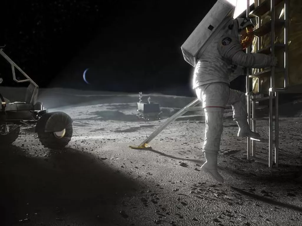 Misi Artemis NASA ingin kirim manusia di Bulan. (Dok. NASA)