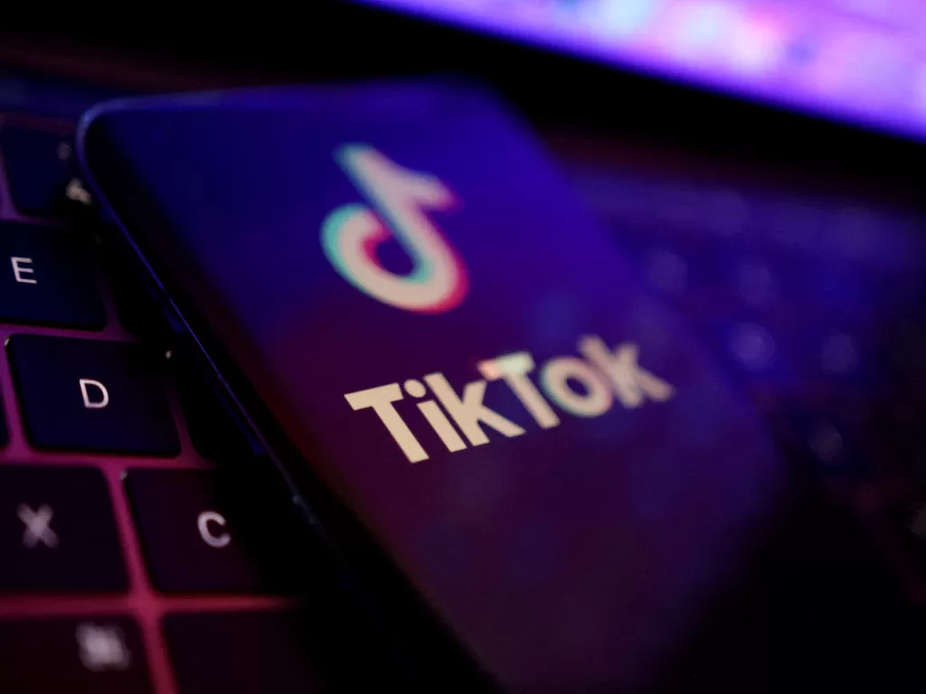 Aplikasi berbagi video, TikTok. (REUTERS/Dado Ruvic)