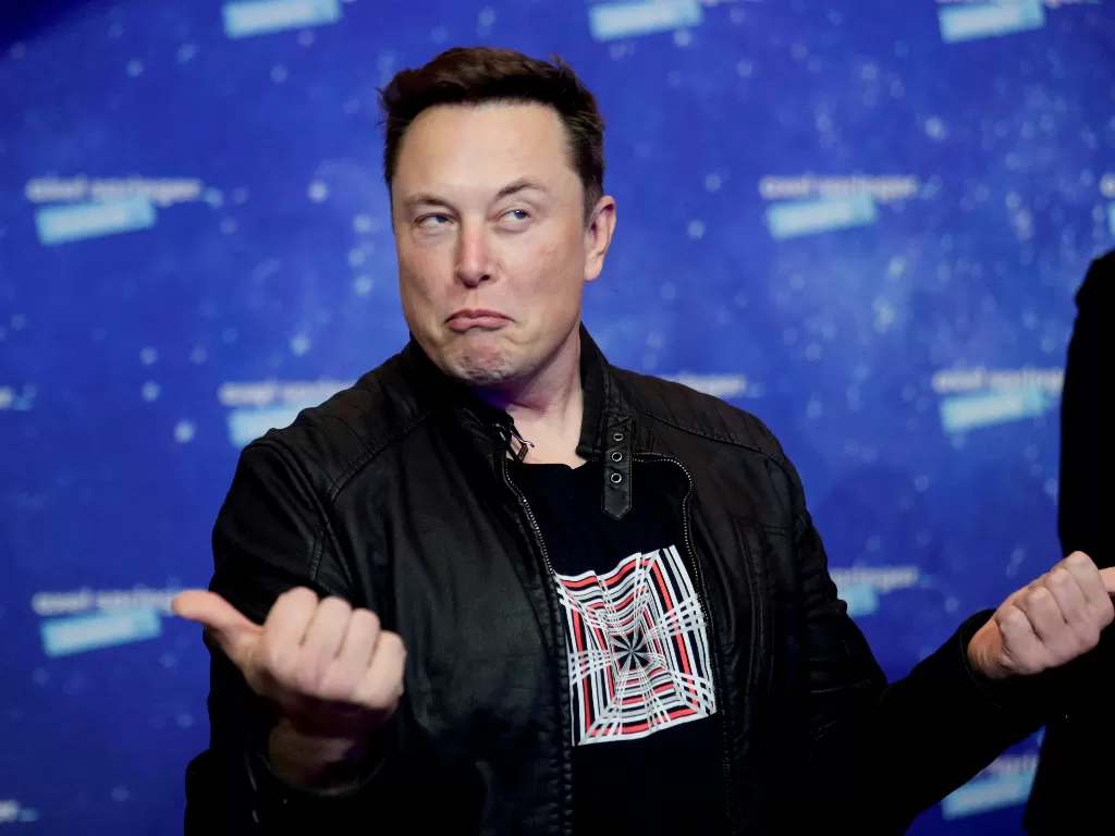 Elon Musk kehilangan ratusan triliun. (REUTERS/Hannibal Hanschke)