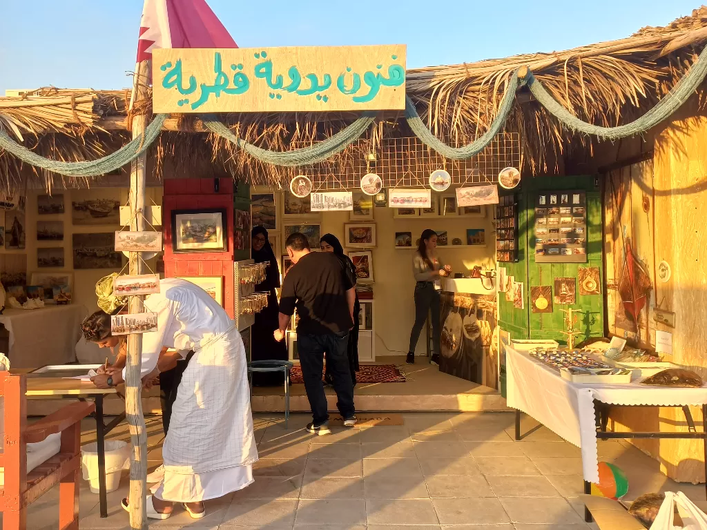 Katara Cultural Village di Piala Dunia Qatar. (Z Creators/Ratu Madaniyyah)