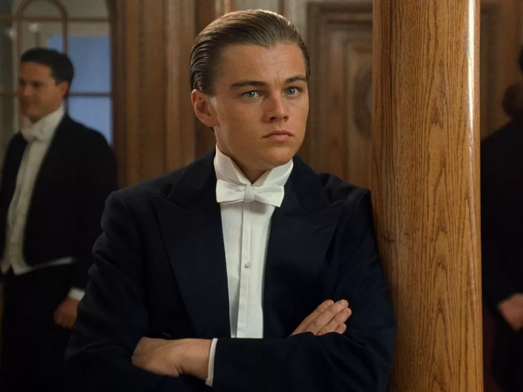 Leonardo DiCaprio sebagai Jack Dawson dalam Titanic (IMDb)