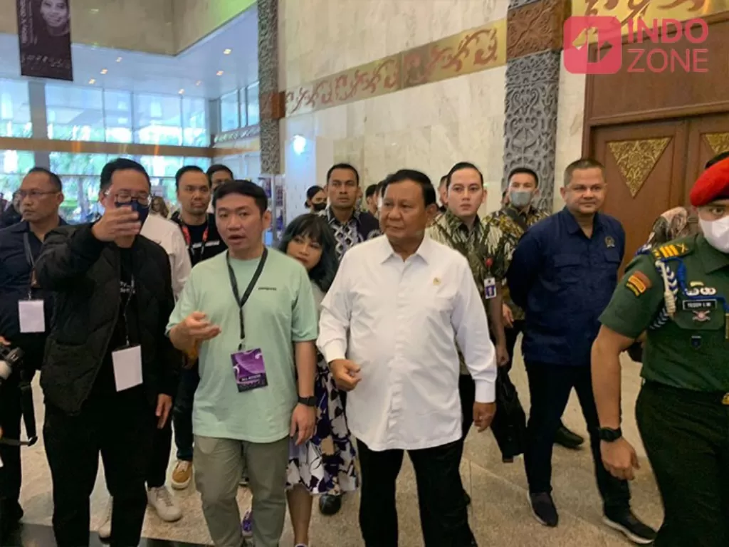 Menteri Pertahanan, Prabowo Subianto. (INDOZONE/Harits Tryan Akhmad)