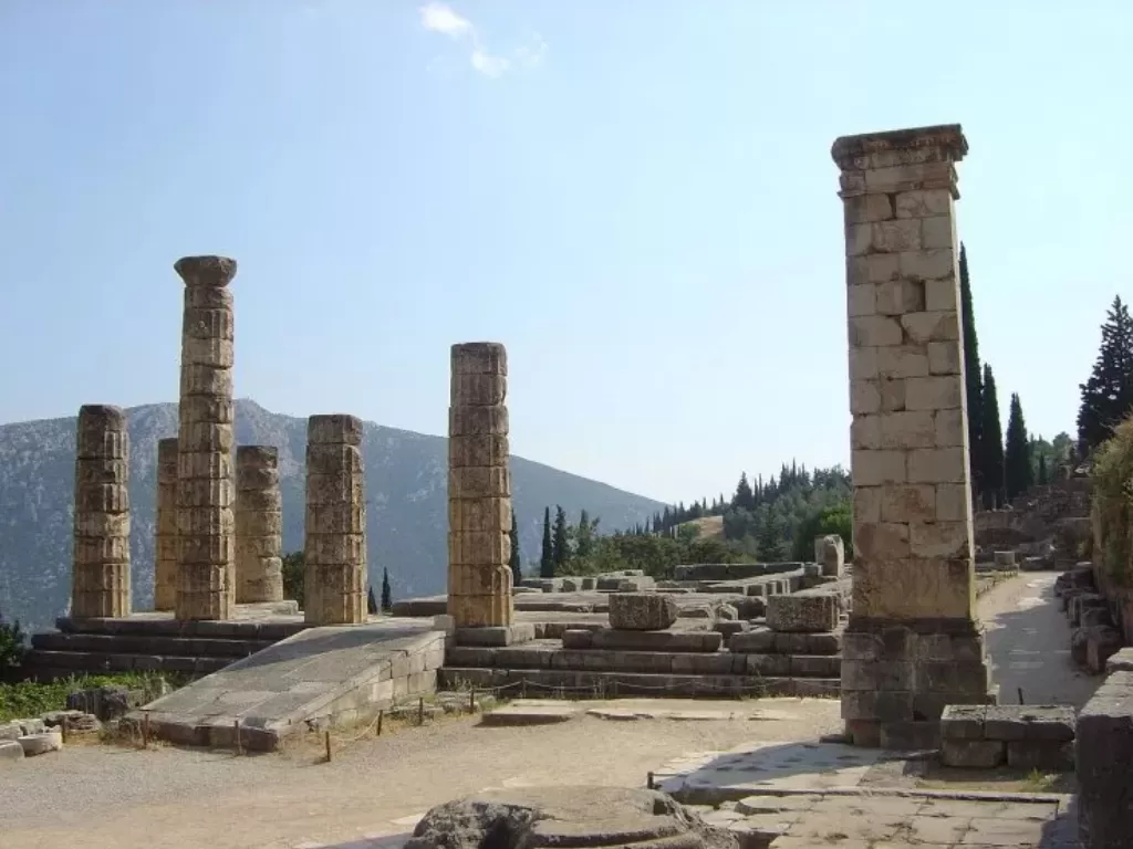 Situs budaya Yunani kuno yang dibagun di (Newsweek)