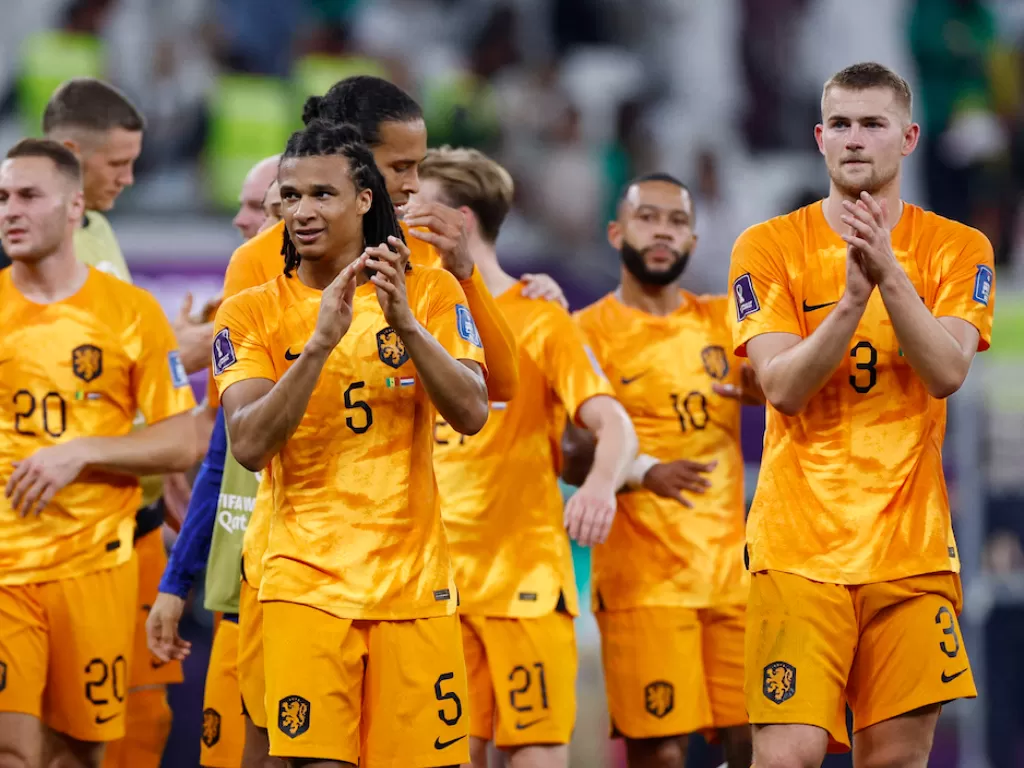 Timnas Belanda akan menghadapi Ekuador di Piala Dunia 2022 (REUTERS/Amanda Perobelli)