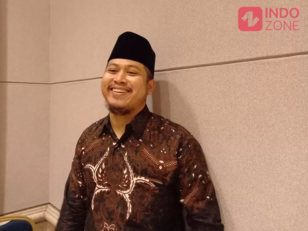 Tretan Muslim saat mengisi acara 'Musuh Masyarakat' Lucufest di Ideafest 2022, Minggu (27/11/2022). (Indozone/Abdul Fattah).