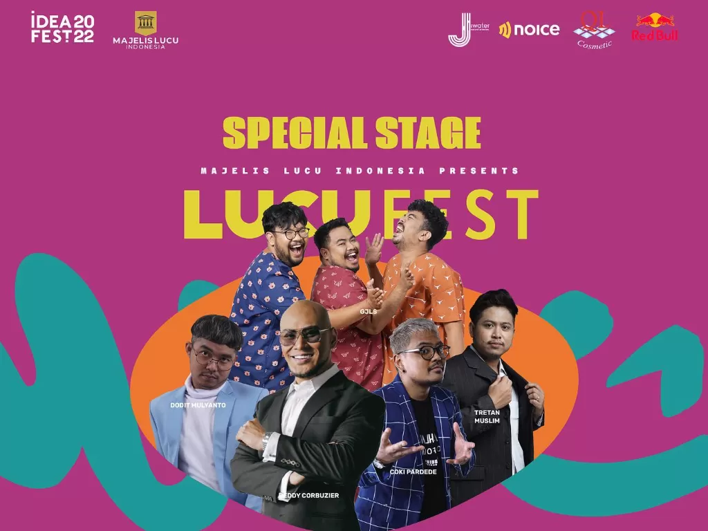 Pengisi Acara Special Stage di Lucufest 2022. (Instagram/Majelis Lucu Indonesia)