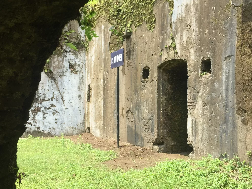Benteng Pendem Cilacap, peninggalan zaman Belanda (Z Creators/Dewi Rahmawati)