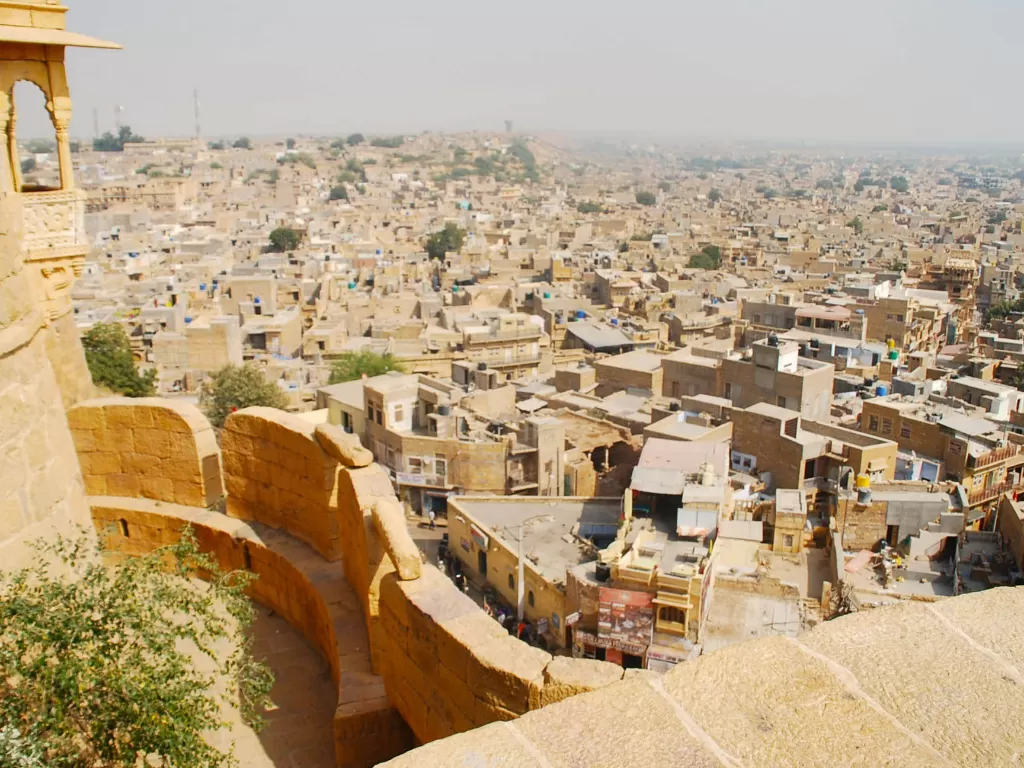 Pemandangan Kota Jaisalmer di India. (Z Creators/Fabiola Lawalata)