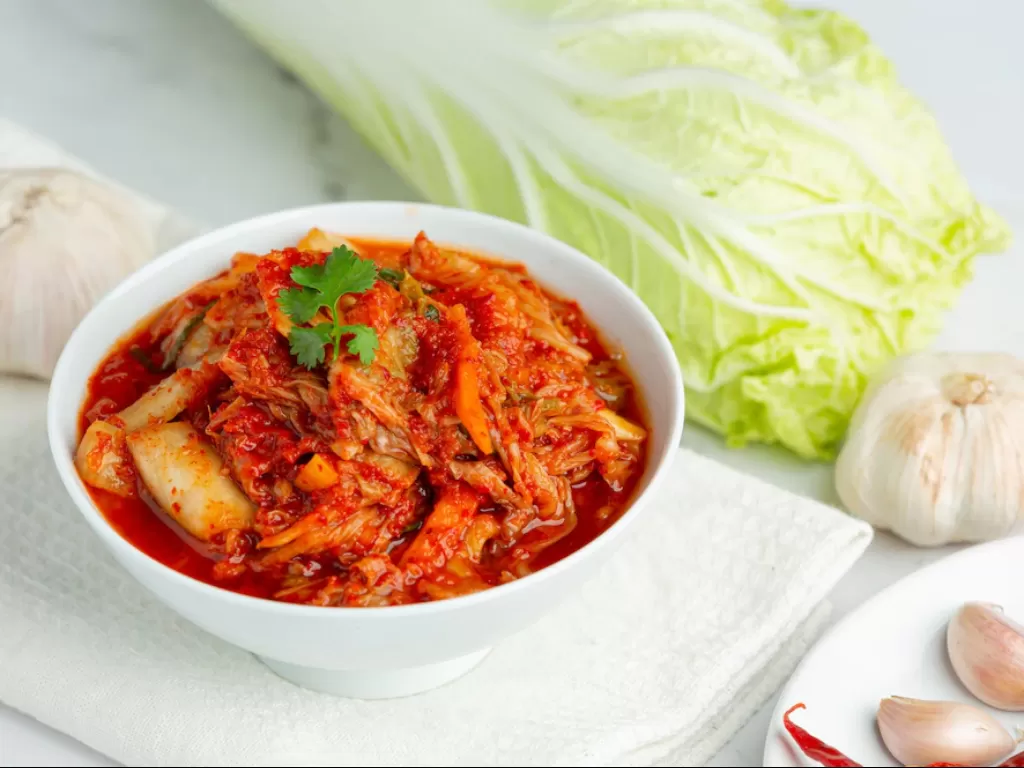 Ilustrasi kimchi (freepik.com)