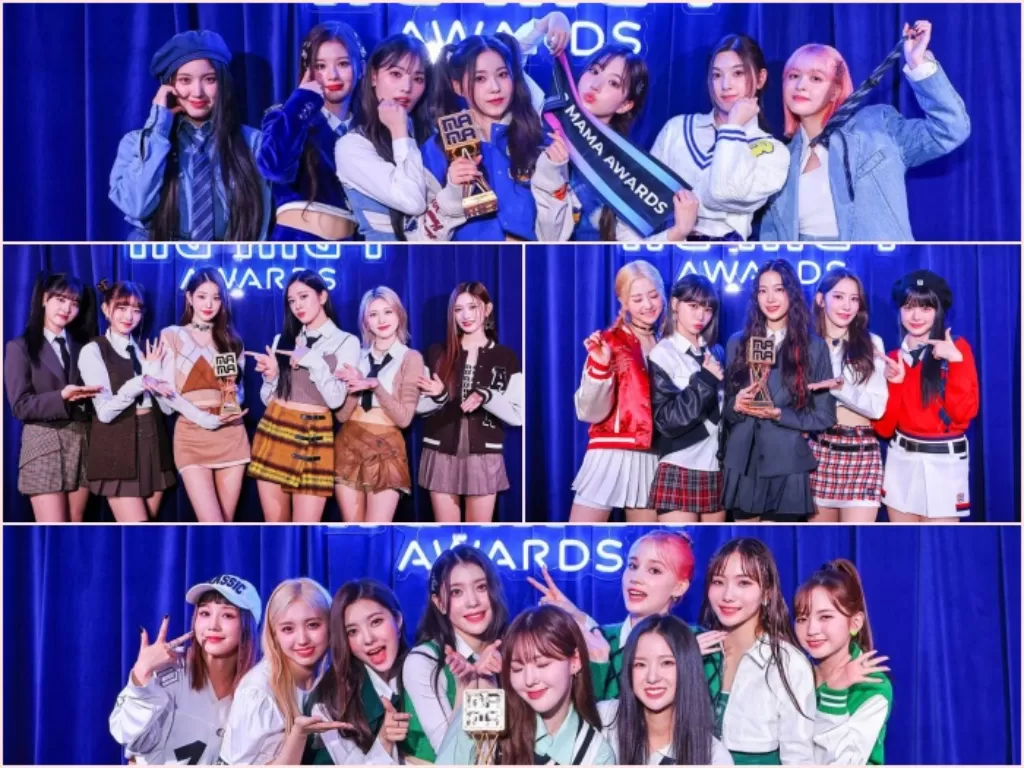 Girl Grup pemenang penghargaan MAMA 2022. (Instagram/mnet_mama).