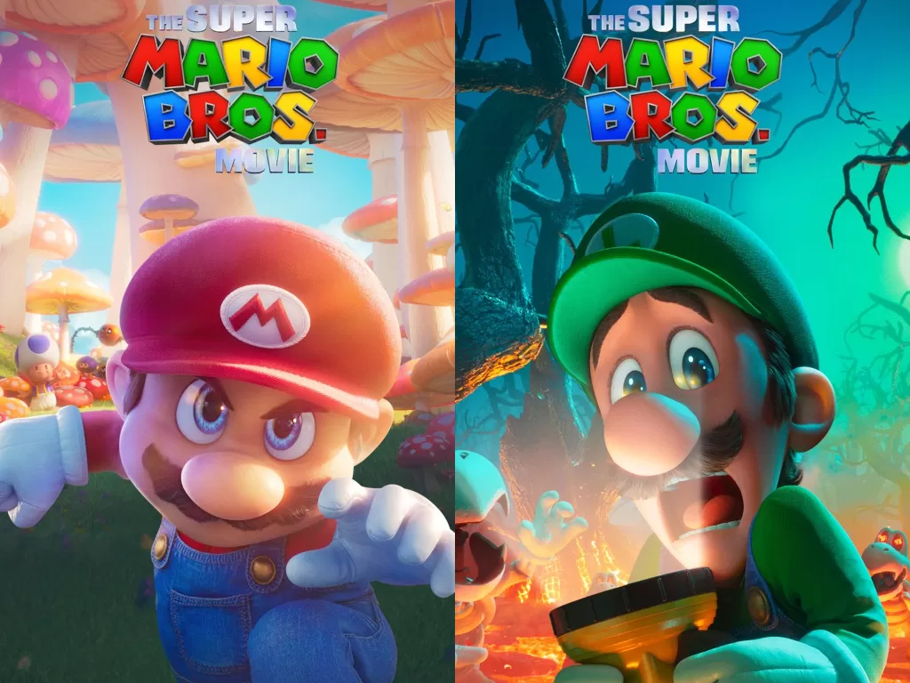 Poster film The Super Mario Bros. Movie. (Twitter/supermariomovie)