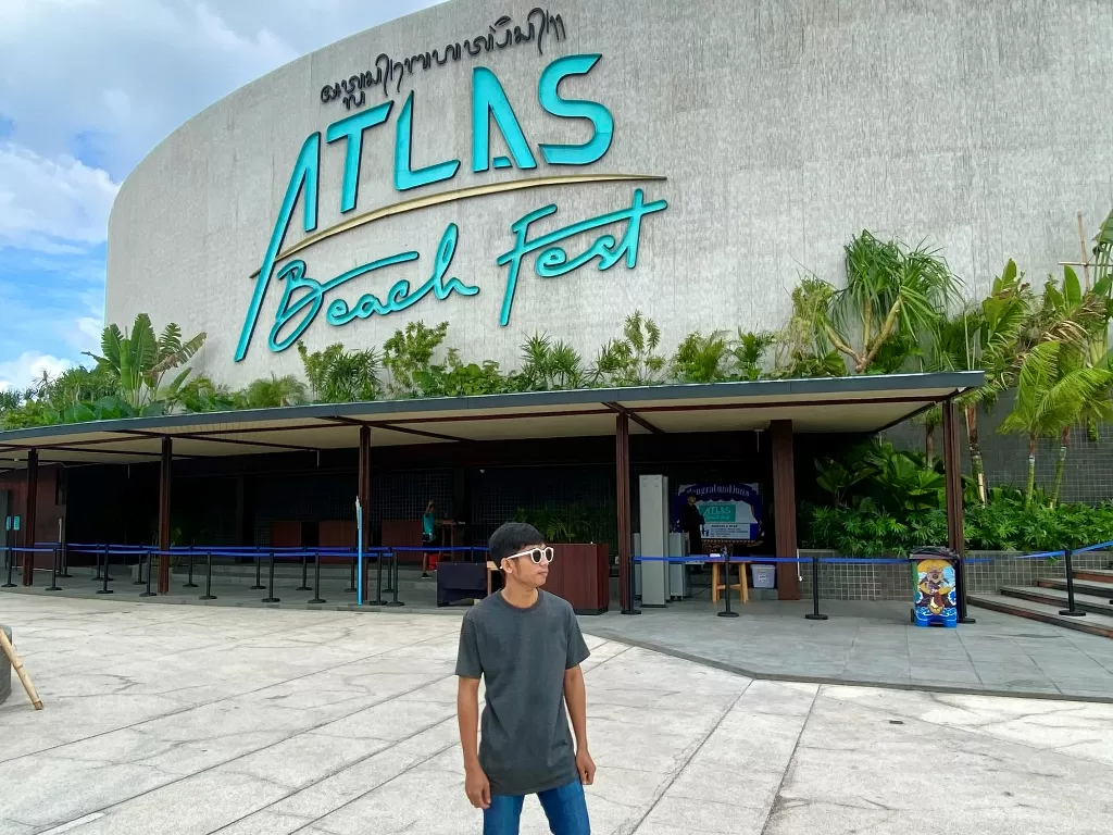Atlas Beach Club, Bali. (Z Creators/Rahmat Wibowo)
