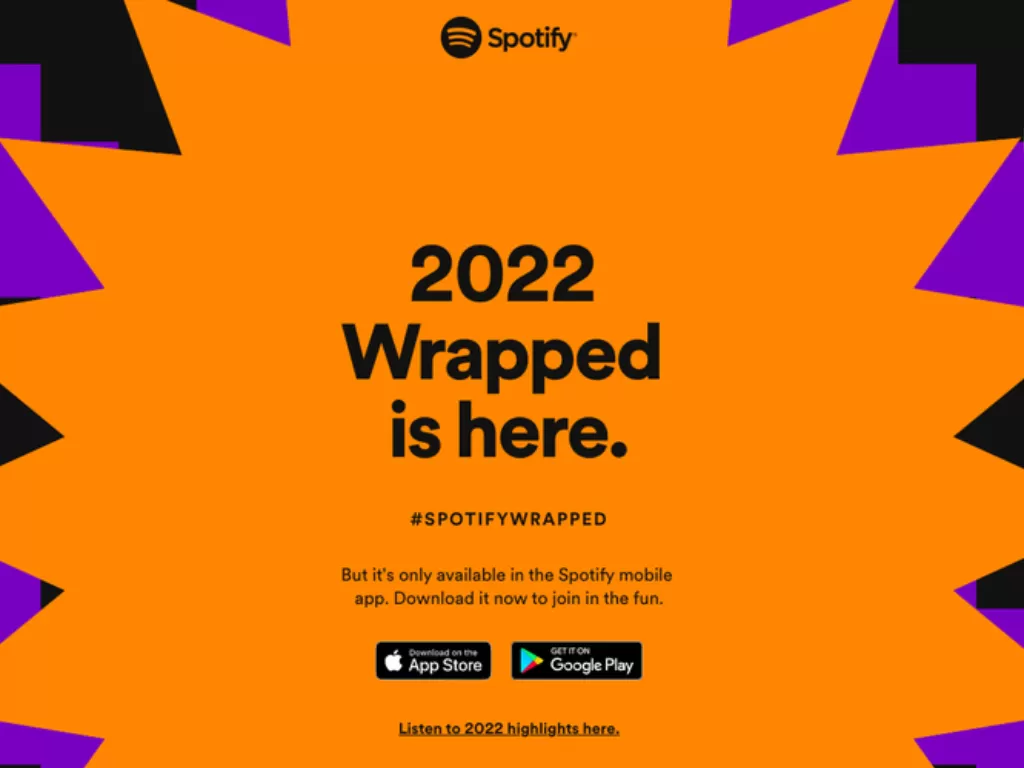 Spotify Wrapped 2022 (Spotify.com)
