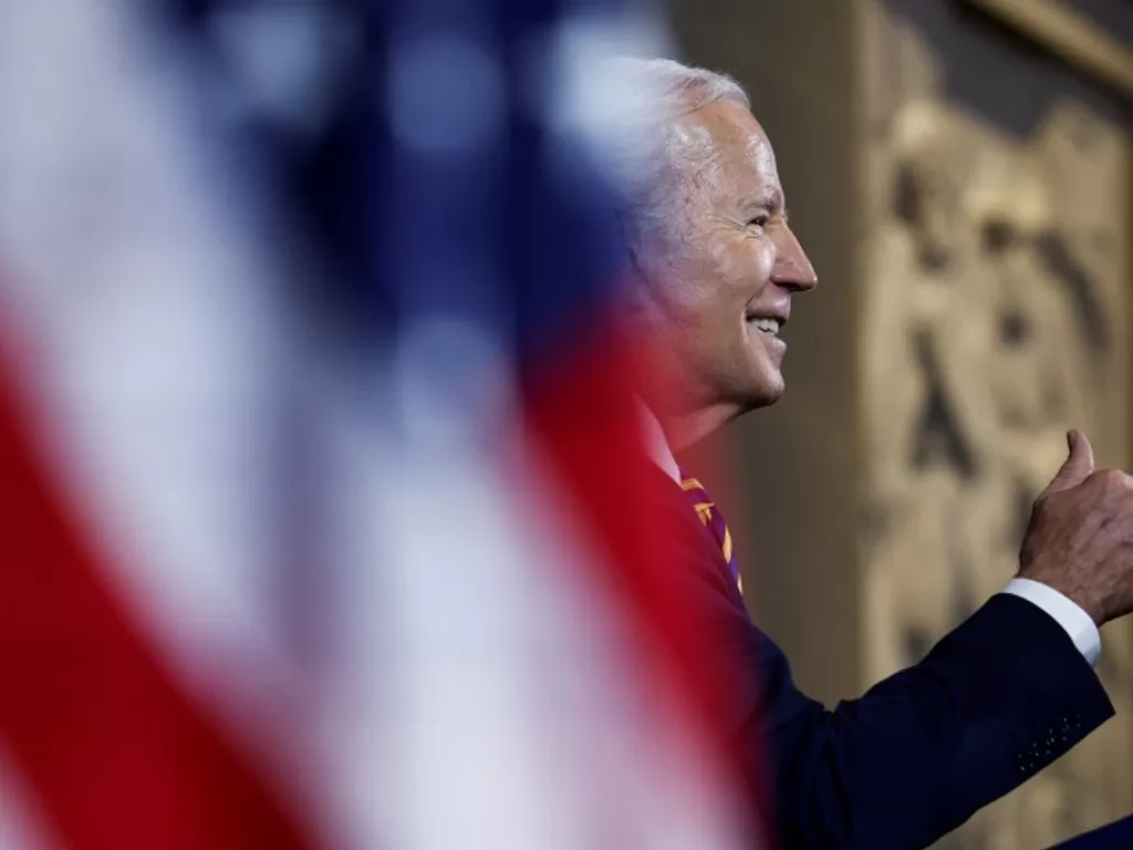 Presiden Amerika Serikat Joe Biden. (REUTERS/Evelyn Hockstein)