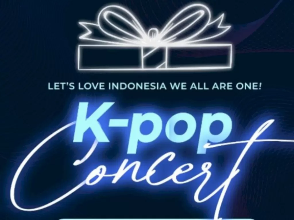 tangkapan layar logo konser K-Pop (Instagram/weallareone_official)