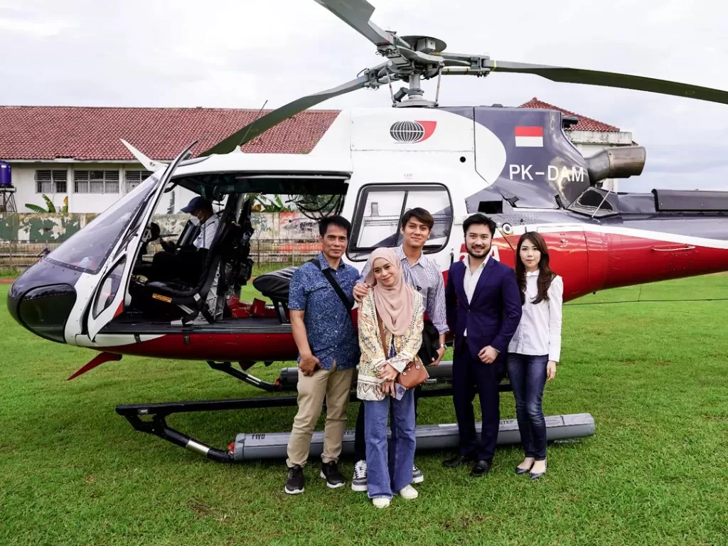 Lesti Kejora Kunjungi Korban Gempa Cianjur (Instagram/@ayah_kejora)