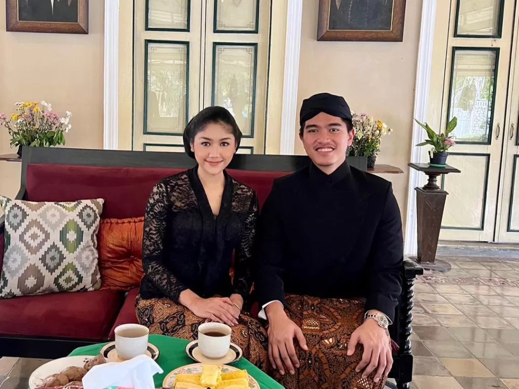 Erina Gudono dan Kaesang Pangarep (Instagram/@erinagudono)