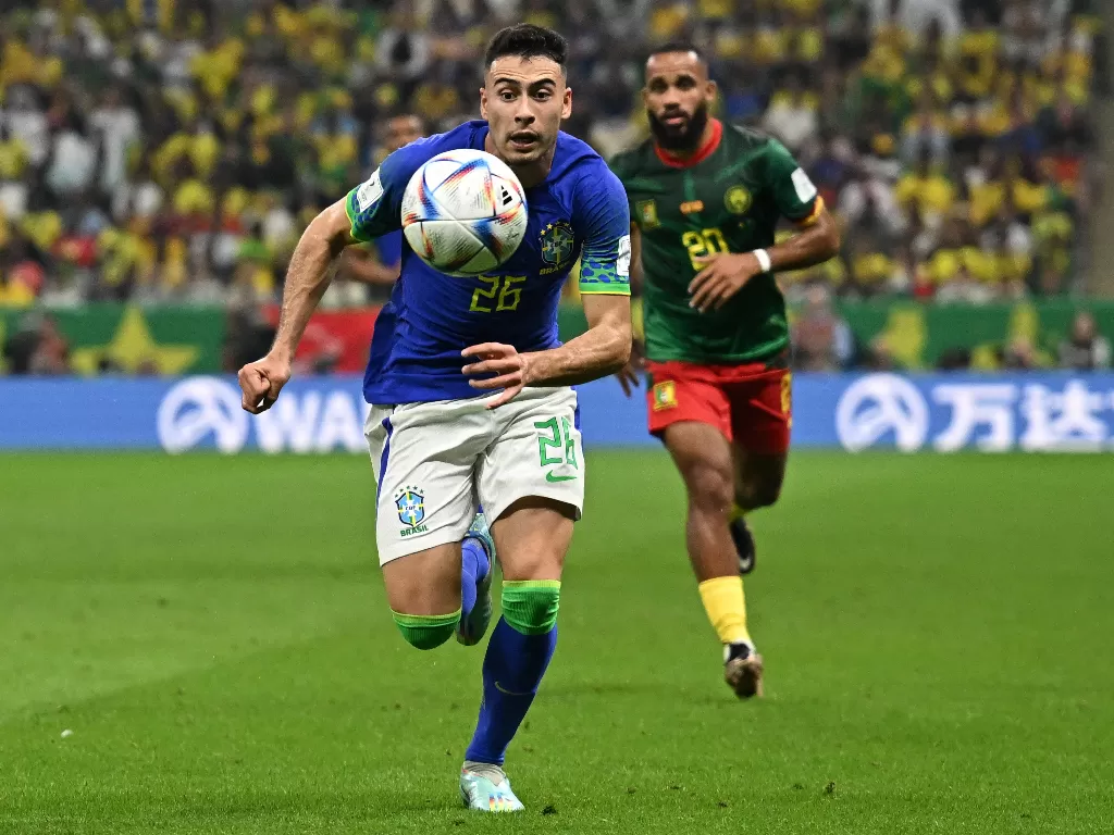 Piala Dunia Qatar Kamerun vs Brasil (REUTERS/Dylan Martinez)