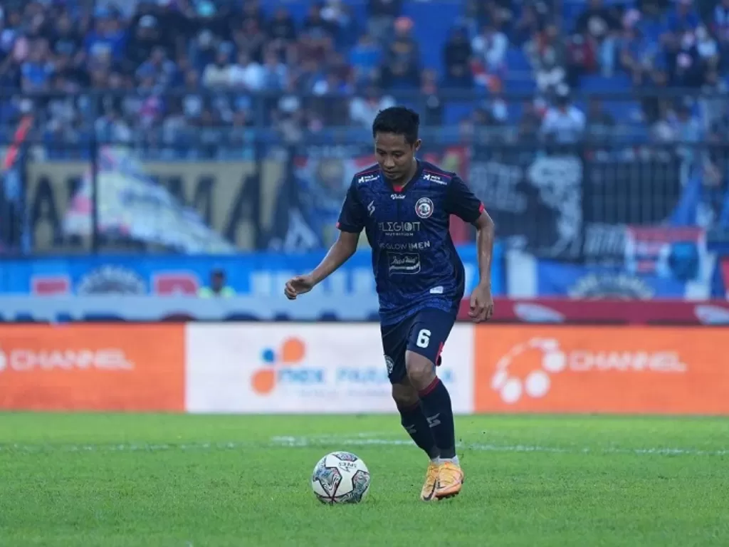 Gelandang andalan Arema FC Evan Dimas Darmono. (Instagram/@evhandimas)