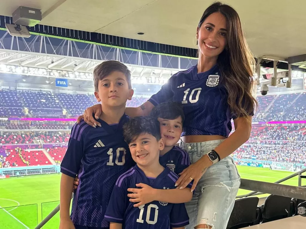 Istri Lionel Messi, Antonella Roccuzzo (Instagram/@antonelaroccuzzo)