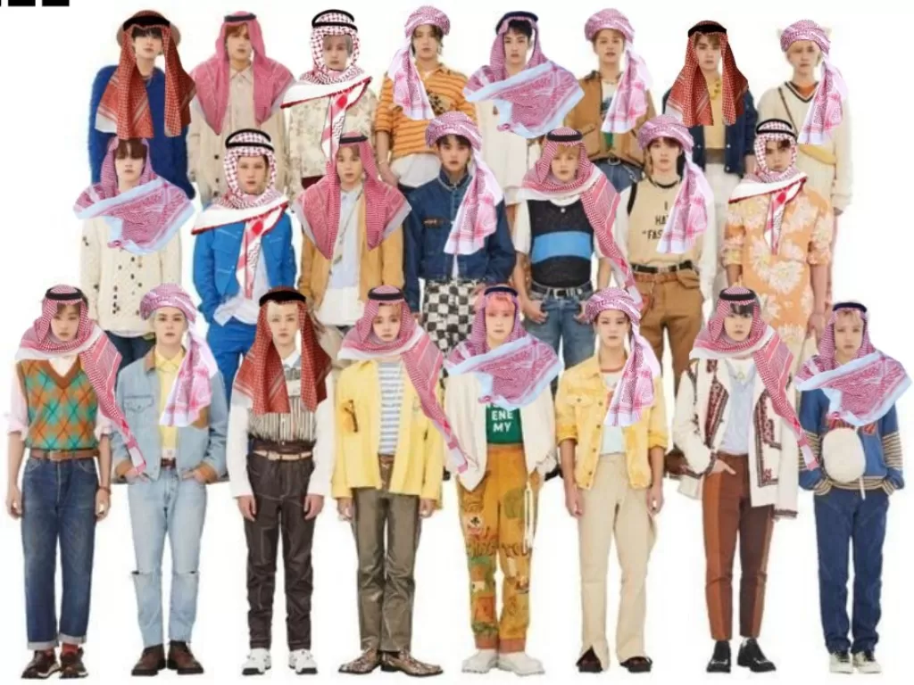 Beredar pengumuman NCT Saudi, muncul meme lucu dari netizen. (Twitter/@renjvnfox).