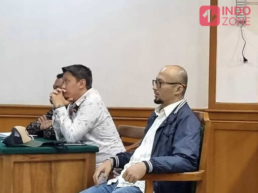 Andre Irawan di Pengadilan Agama Jakarta Selatan (INDOZONE/Arvi)