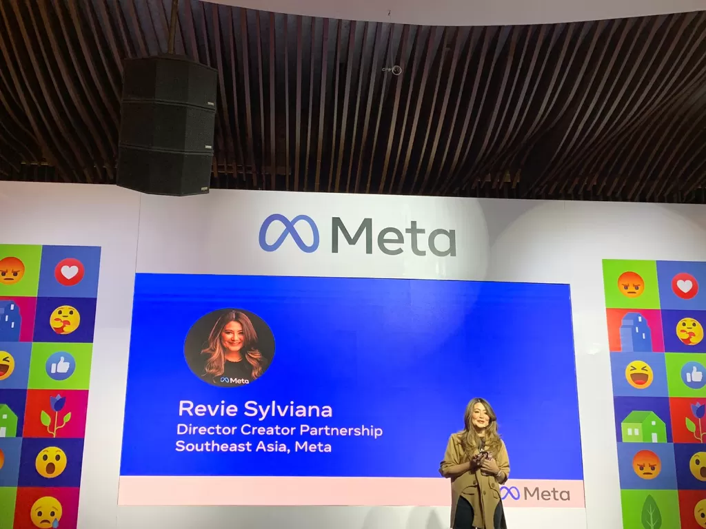 Revie Sylviana, Director Creator Partnership Southeast Asia, Meta. (Indozone/Mufti Budiman)